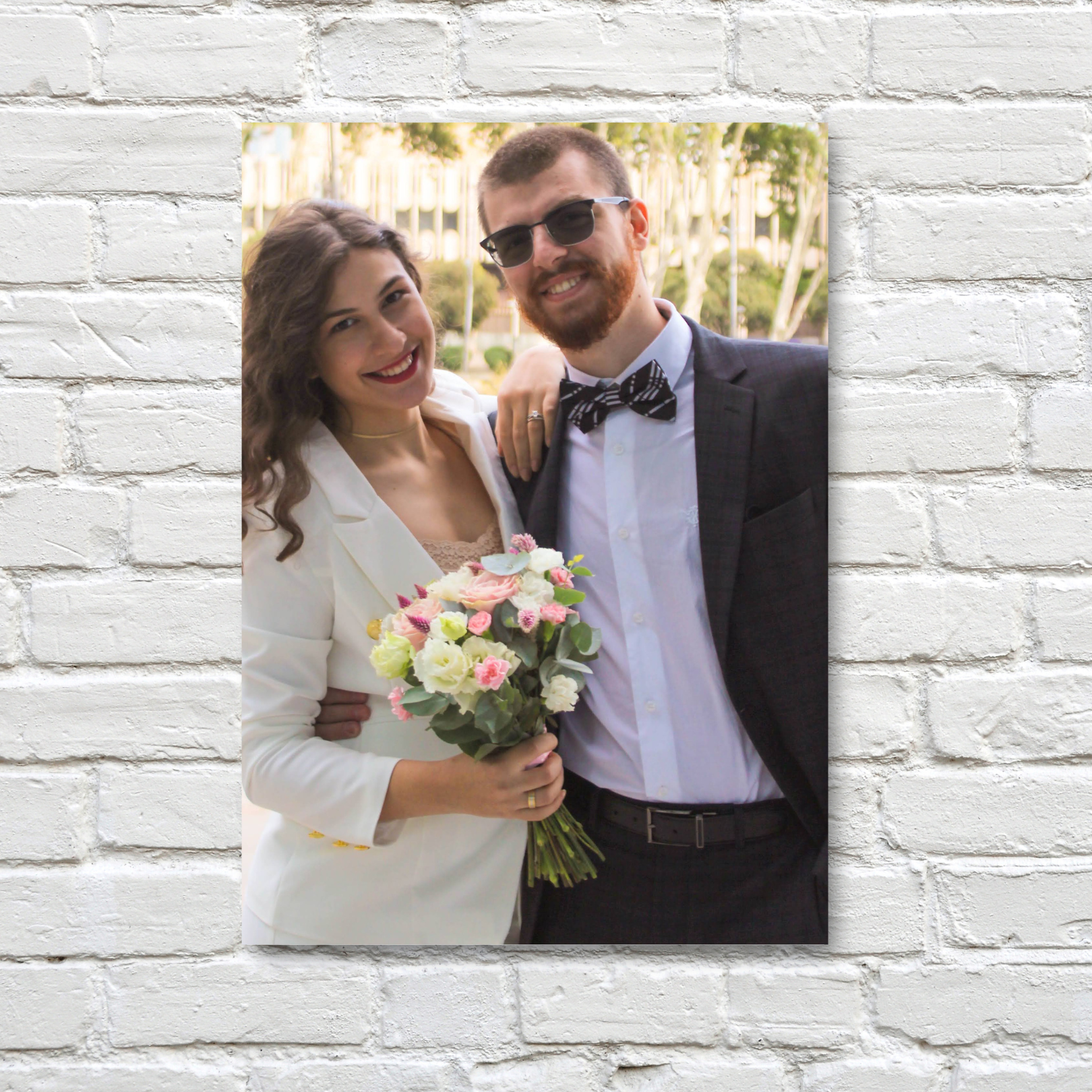 Wedding Couple original picture before